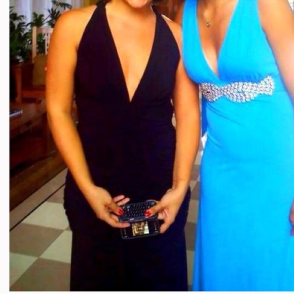 💋❤️Jessica McCormick❤️💋 Black Long Formal Dress - Picture 4 of 8